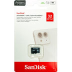 SanDisk 32G_TF_C4_R7 32GB MicroSDHC Card with Adapter