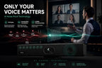 Yealink UVC34 4K USB Video Bar for Small Meeting Rooms