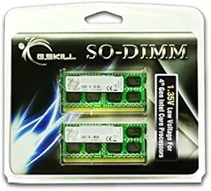G.Skill F3-1600C9D-8GSL: 8GB DDR3 1600MHz Laptop Memory