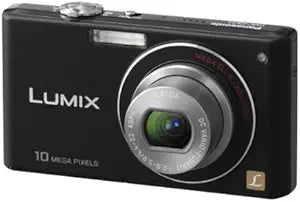 Panasonic Lumix DMC-FX37 Digital Camera - Black — main product image