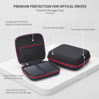 GOLDEN PATH EVA Hard Shell External Optical Drive Case