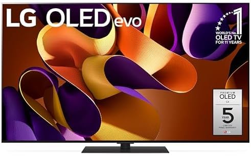 LG CRT2LGOLED55G4SUB 55" OLED evo G4 4K Smart TV Renewed