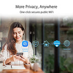 ASUS ZenWiFi ET8 Tri-Band WiFi 6E Mesh System, Renewed