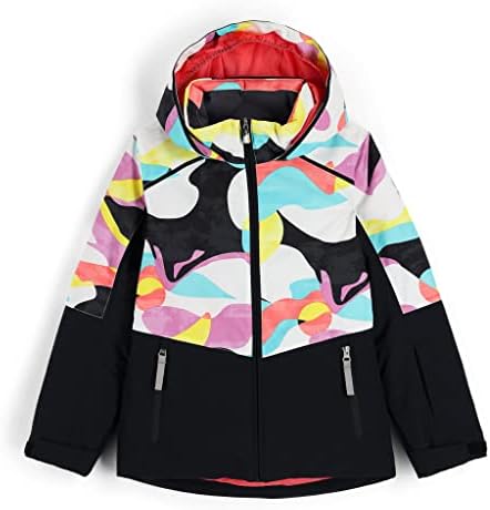 Spyder 225033 Big Girls Conquer Insulated Ski Jacket — main product image