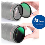 Neewer 10100289 72mm 4-in-1 Magnetic Lens Filter Kit
