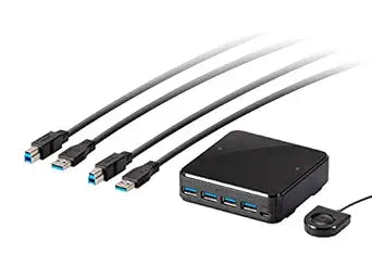 Monoprice 138298 2x4 USB 3.1 Peripheral Sharing Switch