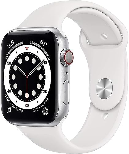 Apple Watch Series 6 GPS + Cellular 40mm - Silver (Renewed)