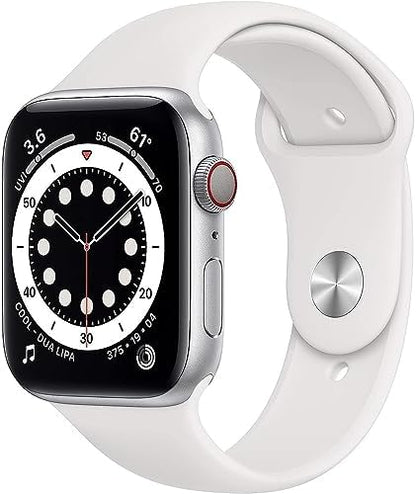 Apple Watch Series 6 GPS + Cellular 40mm - Silver (Renewed)