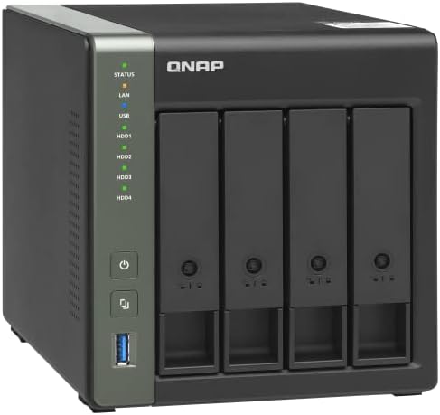 QNAP TS-431X3 4-Bay 10GbE High-Speed NAS