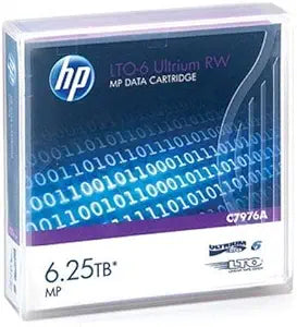 HP C7976A LTO-6 Ultrium 6.25TB Data Cartridge