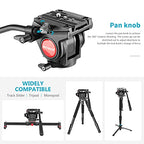 Neewer 10090237 Heavy Duty Video Camera Tripod Fluid Head