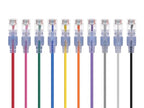 Monoprice 129481 SlimRun Cat6A Ethernet Cable 14ft 10-Pack