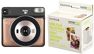 Fujifilm Instax Square SQ6 Blush Gold Film Bundle