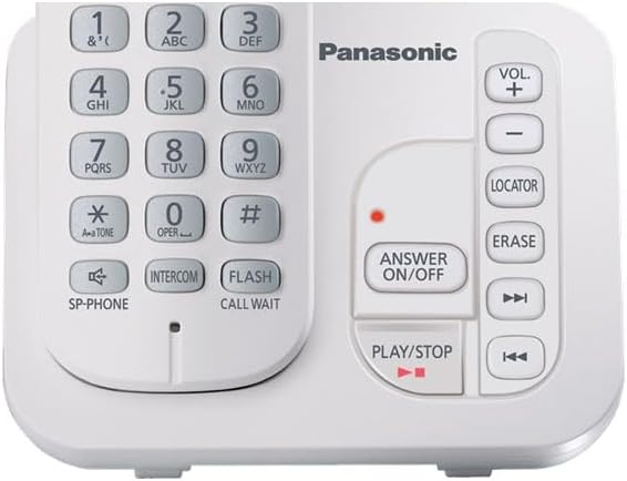 Panasonic KX-TG7122SK 2-Handset Cordless Phone
