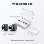 EXGYAN Snap-On Privacy Cover for Meta & Oakley Smart Glasses