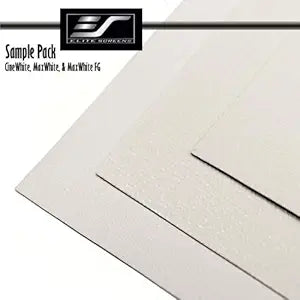 Elite Screens SAMPLEPACK3W Projection Screen Material Samples — main product image