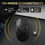 YUNZII M2 Tri-Mode Wireless Gaming Mouse
