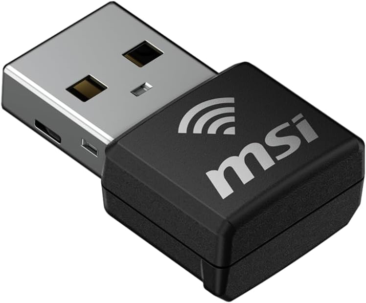 MSI AX1800 Nano WiFi USB Adapter WiFi 6