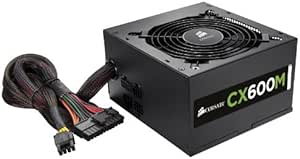 Corsair CP-9020060-NA CX600M 600W Modular PSU — main product image