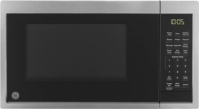 GE GCST09N1WSS 0.9 Cu. Ft. Stainless Steel Countertop Microwave