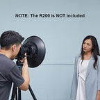 Godox RFT-25S Reflector Diffuser Beauty Dish for R200 Flash
