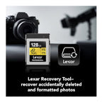 Lexar Professional Gold 128GB CFexpress 4.0 Type B Card