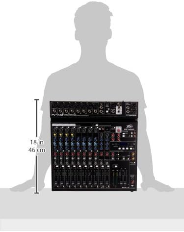 Peavey PV 14 AT 14 Channel Mixer Bluetooth Auto-Tune