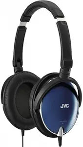 JVC HAS600A Foldable Around-Ear Headphones Blue