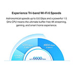 TP-Link Deco X90 AX6600 Tri-Band Mesh WiFi 6 Router (Renewed)