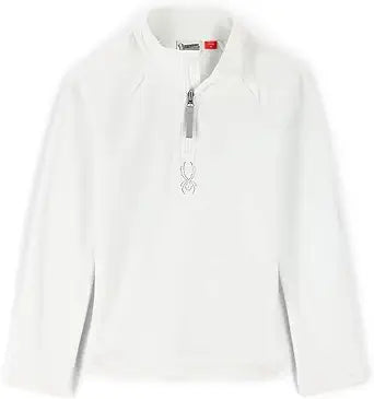 Spyder 226008 Girls Shimmer Bug Half Zip T-Neck — main product image