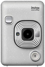 Fujifilm 16631760 Instax Mini Liplay Hybrid Instant Camera - White