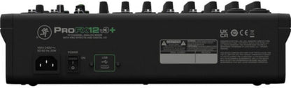 Mackie 12-Channel ProFX12v3+ Mixer Bundle with Bag