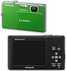 Panasonic DMC-FP1G - 12.1 MP Digital Camera - 4x Optical Zoom (Green)