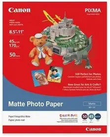 Canon 7981A004 Photo Paper Plus Matte 8.5x11" 50 Sheets