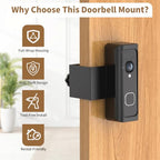 Mamerry No-Drill Anti-Theft Mount for Blink Battery Doorbell 2K+