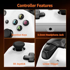 GMVOX Wired Xbox Controller with Hall Effect Sticks, 2-Pack