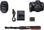 Canon EOS Rebel 2000D DSLR Camera Lens Bundle (Renewed)
