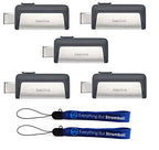SanDisk Ultra 32GB Dual Drive USB Type-C 5-Pack