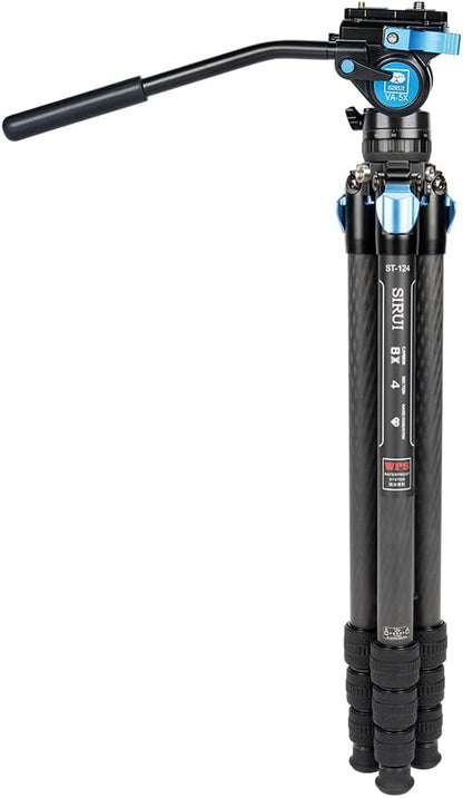 Sirui ST-124+VA-5 Carbon Fiber Tripod with Fluid Head