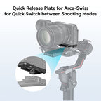 SmallRig 3857 Z30 Camera Baseplate with Cold Shoe