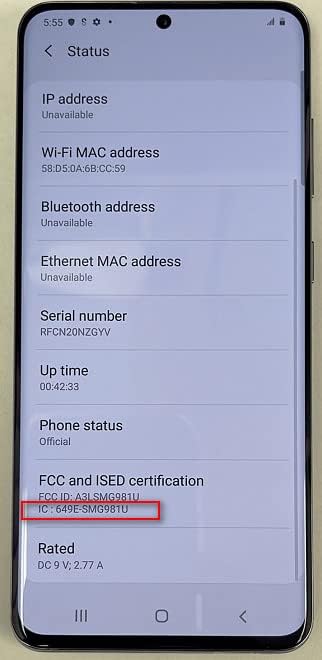 Samsung SM5G981UZAAXAA Galaxy S20 5G Unlocked (Renewed)