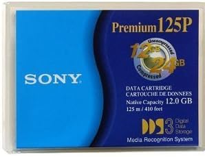 Sony LYSB007JLXVG8-CMPTRACCS DDS3 4mm 12GB Data Cartridge Tape