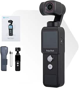 FeiyuTech Pocket-2 Camera: 4K 60FPS Gimbal Stabilized, Wide Angle