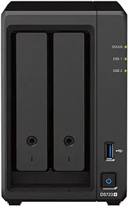 Synology DS723+ 2-Bay NAS 24TB Bundle WD Red Plus