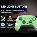 SZYUYU Wireless Switch Pro Controller with RGB Lighting
