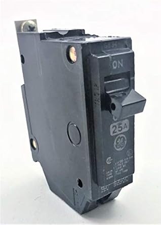 GE THQB1125 Circuit Breaker - 1P 25 Amp 120/240Vac