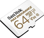 SanDisk SDSQQVR-064G Max Endurance 64GB MicroSD Card