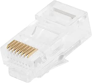 Monoprice 107246 RJ45 Modular Plugs 100 Pack