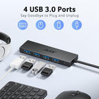 Acer 4-Port USB 3.0 Hub with Power Input