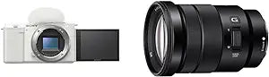 Sony Alpha ZV E10 Mirrorless Vlog Camera with 18-105mm Lens
